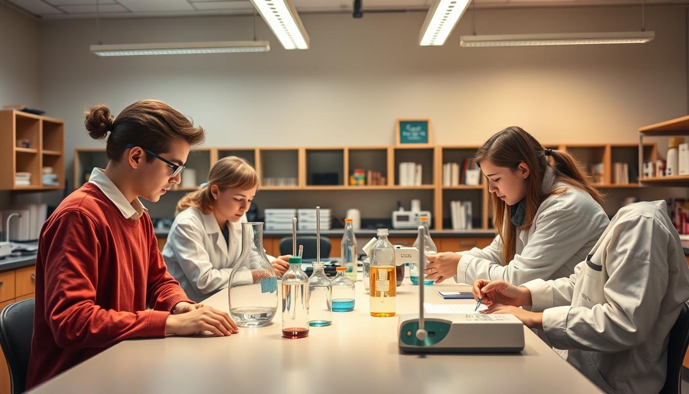 Modern university campus for students